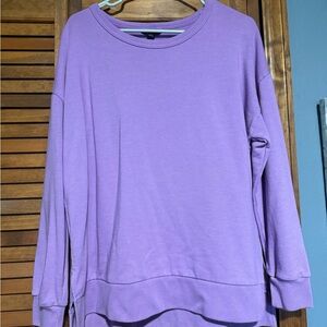 Buffalo David Bitton Lavender Crewneck Sweatshirt